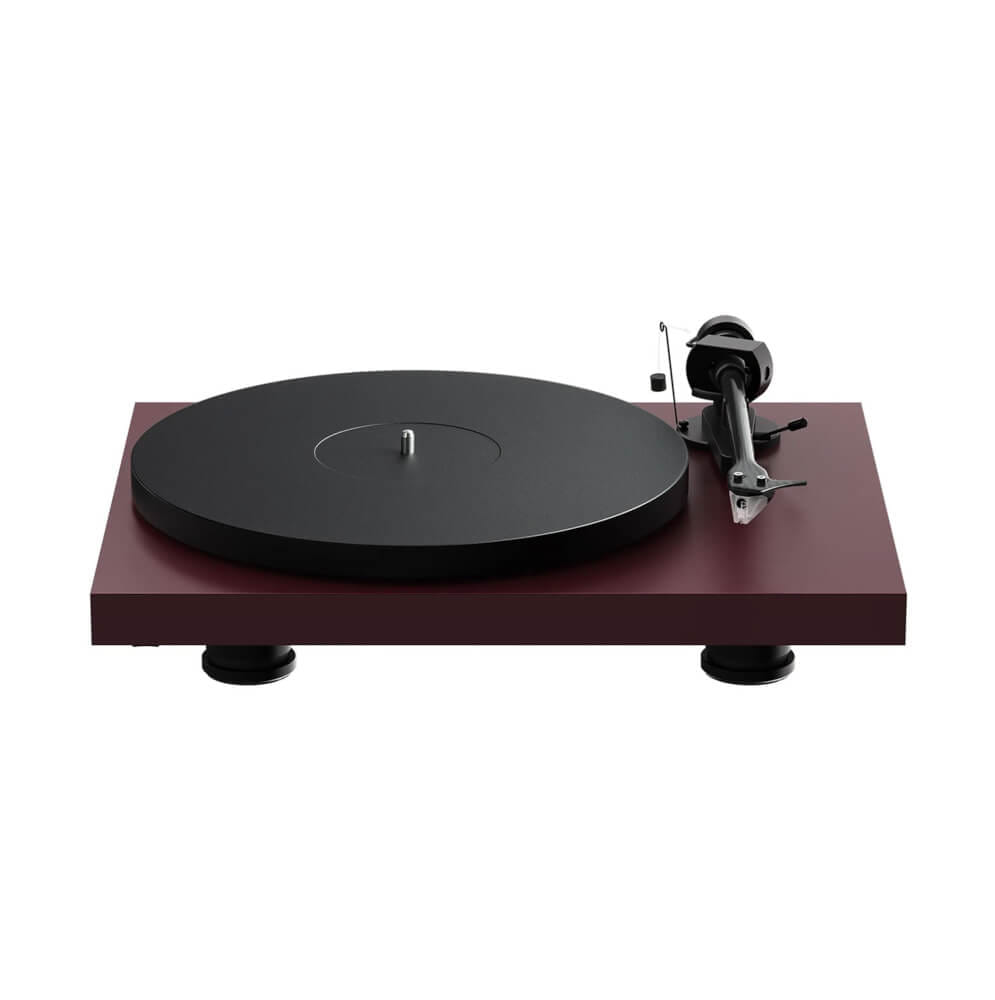 เครื่องเล่นแผ่นเสียง PROJECT : DEBUT CARBON EVO 2 (พร้อมหัวเข็ม PICK IT MM EVO) (SATIN WINE RED)
